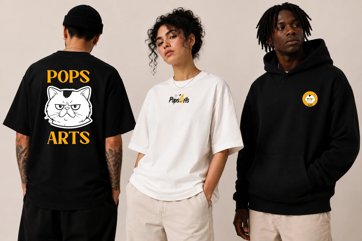 Camisetas e moletom PopsArts