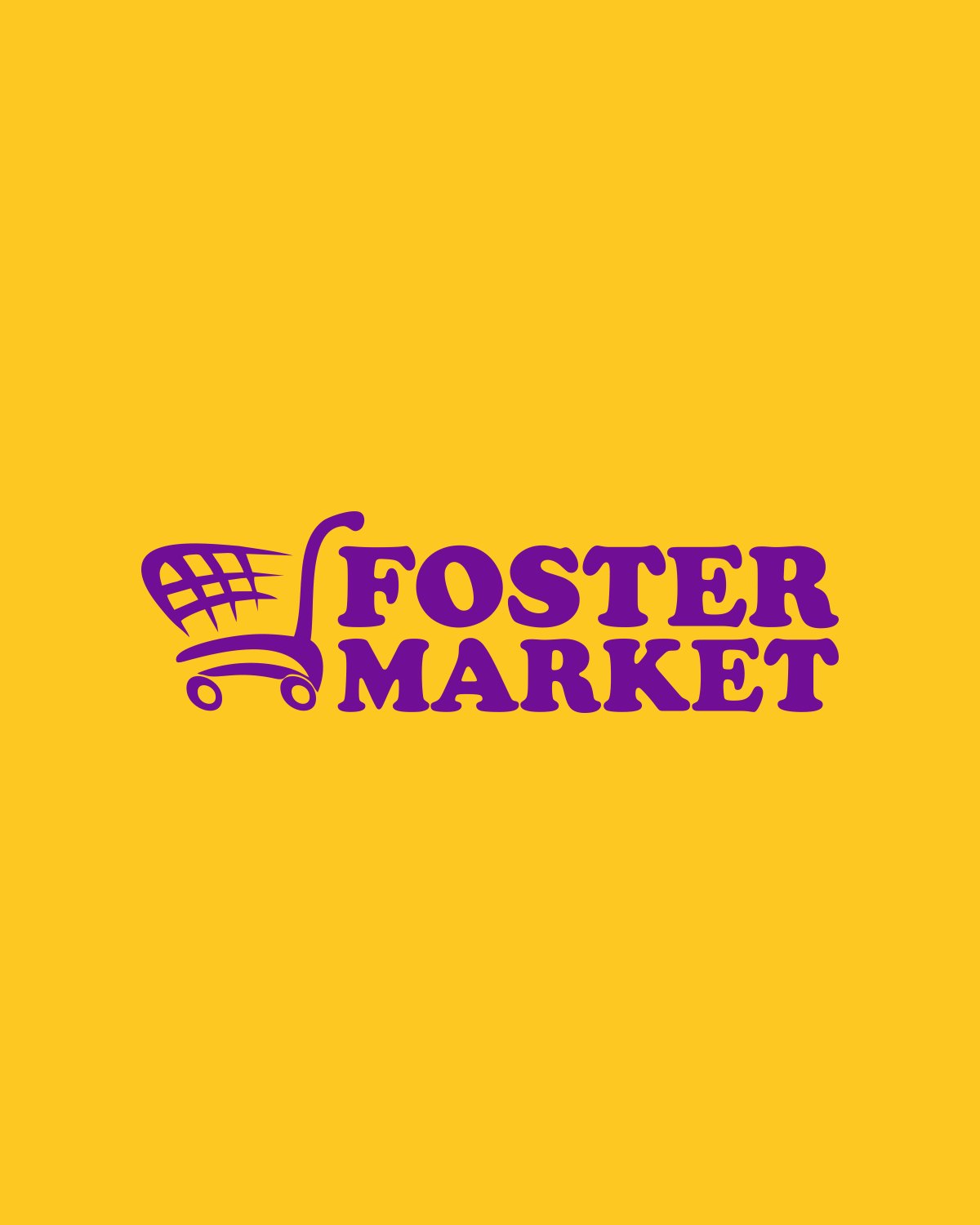 Logo da identidade Foster Market