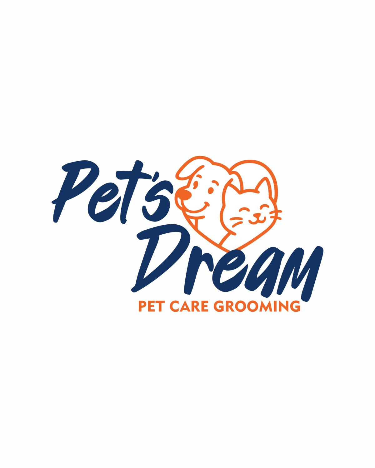Logo da identidade Pet’s Dream
